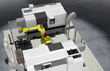 Pakrovimo sprendimas staklėms RТК-M200.01